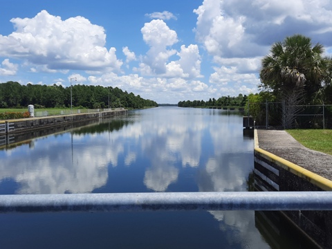 Inglis Lock Recreation Area, Florida eco-biking