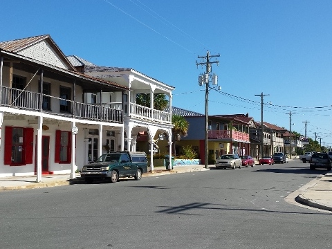 Florida Bike Trails, Cedar Key, Downtown B Street