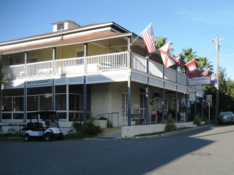 Florida Bike Trails, Cedar Key, Downtown B Street