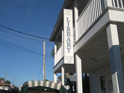 Florida Bike Trails, Cedar Key, Downtown B Street