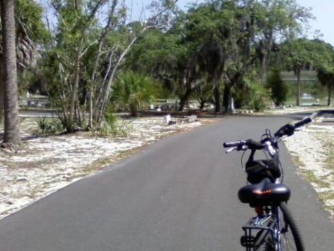 Florida Bike Trails, Cedar Key cemetery