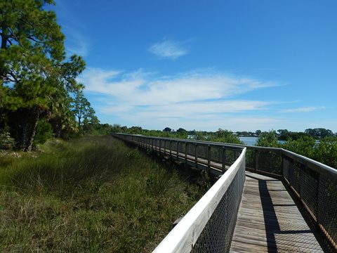 Florida Bike Trails, Cedar Key cemetery point