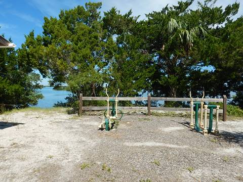 Florida Bike Trails, Cedar Key cemetery point