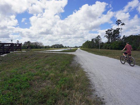 Florida Bike Trails, Woodpecker Trail, Big Shoals State Park