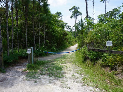 Chassahowitzka Wildlife Management Area, eco-biking