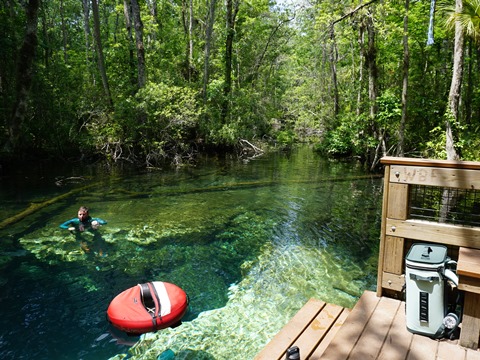 Chassahowitzka Wildlife Management Area, eco-biking