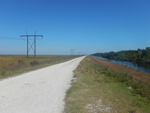 Everglades, Conservation Levee Greenway