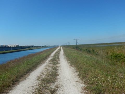 Everglades, Conservation Levee Greenway