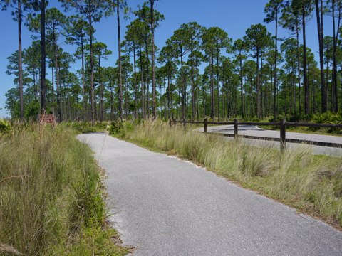 Conservation Park, Panama City Beach, Florida eco-biking and hiking