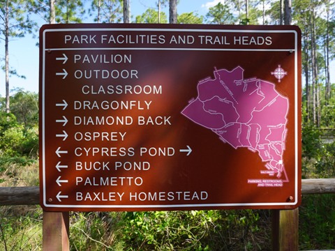 Conservation Park, Panama City Beach, Florida eco-biking and hiking