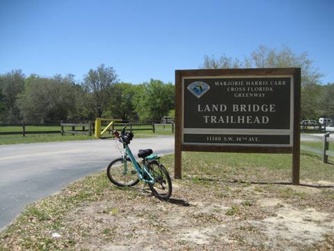 Marjorie Harris Carr Cross Florida Greenway, Landbridge Trailhead