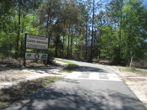 Marjorie Harris Carr Cross Florida Greenway, Landbridge