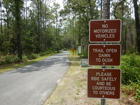 Cross Florida Greenway Fl Bike Hike E Z Map 80 Photos