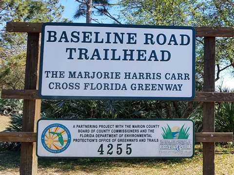 Marjorie Harris Carr Cross Florida Greenway, Baseline