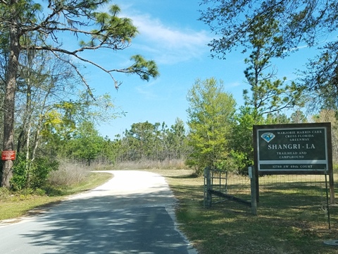 Marjorie Harris Carr Cross Florida Greenway, Shangri-La