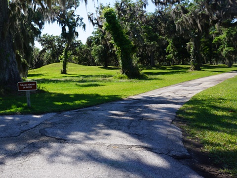 Crystal River Archeological State Park, eco-biking