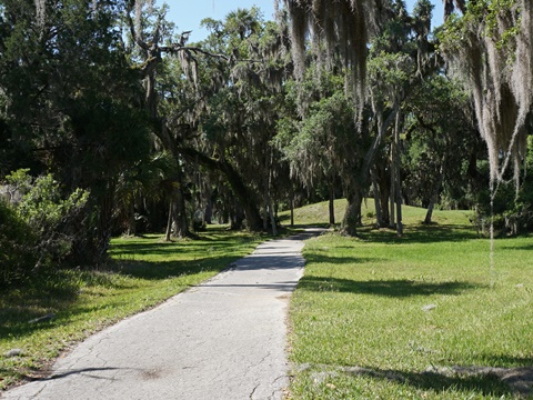 Crystal River Archeological State Park, eco-biking