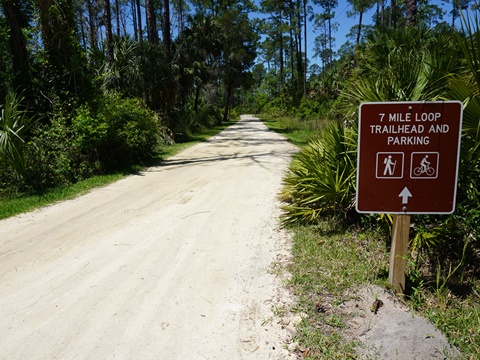 Crystal River Preserve State Park, eco-biking