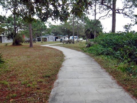 biking Jonathan Dickinson State Park, Hobe Sound, Jupiter