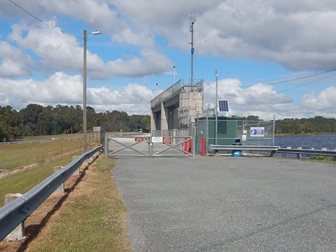 Inglis Dam Recreation Area, Florida eco-biking