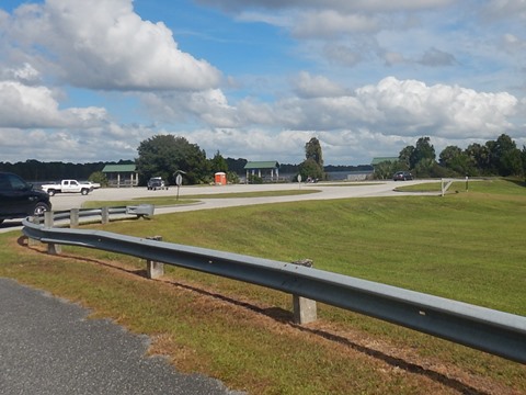 Inglis Dam Recreation Area, Florida eco-biking