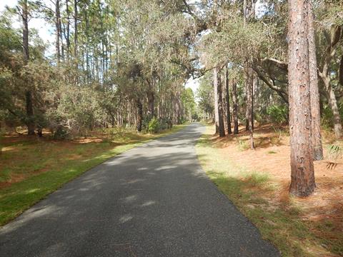 Inglis Dam Recreation Area, Florida eco-biking