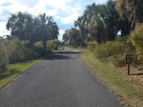 Inglis Dam Recreation Area, Florida eco-biking