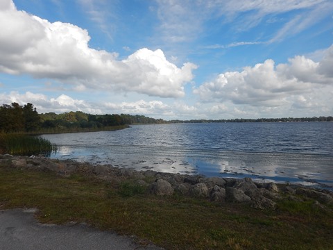 Inglis Dam Recreation Area, Florida eco-biking