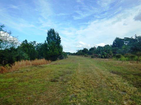 Inglis Dam Recreation Area, Florida eco-biking