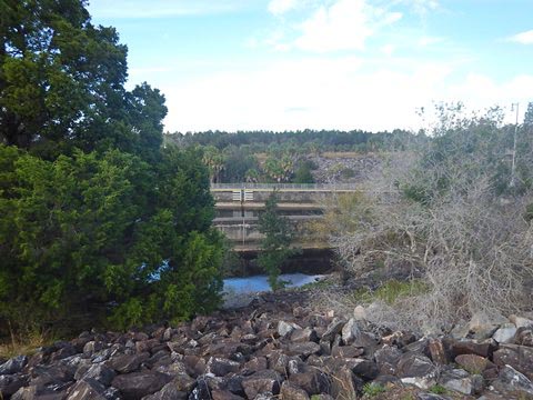 Inglis Dam Recreation Area, Florida eco-biking