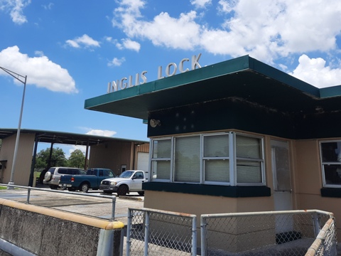 Inglis Lock Recreation Area, Florida eco-biking