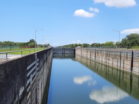 Inglis Lock Recreation Area, Florida eco-biking