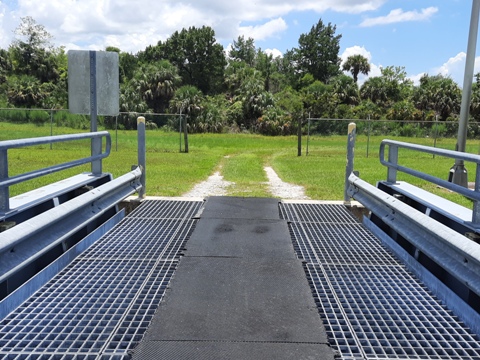 Inglis Lock Recreation Area, Florida eco-biking