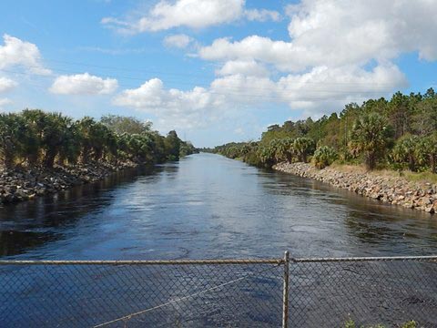 Inglis Lock Recreation Area, Florida eco-biking