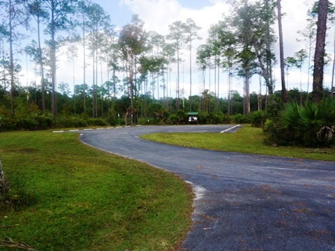 biking Lake Woodruff