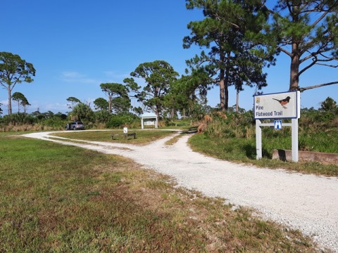 Merritt Island hiking, Birdhouse Trail Boardwalk