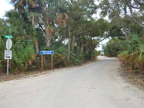 Merritt Island biking, Biolab Road