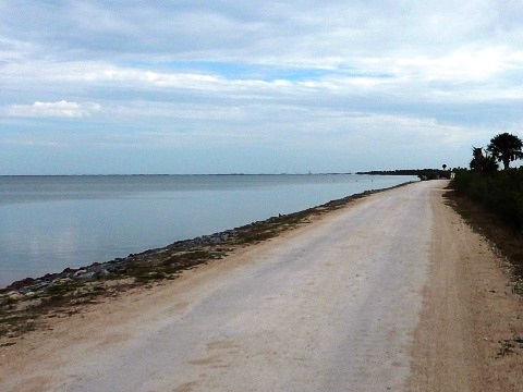 Merritt Island biking, Biolab Road