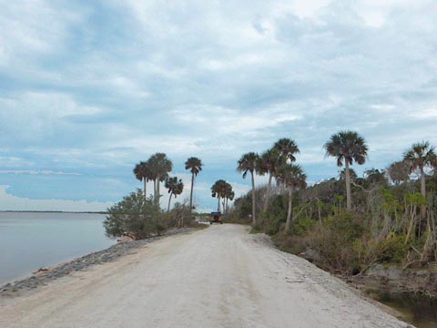 Merritt Island biking, Biolab Road