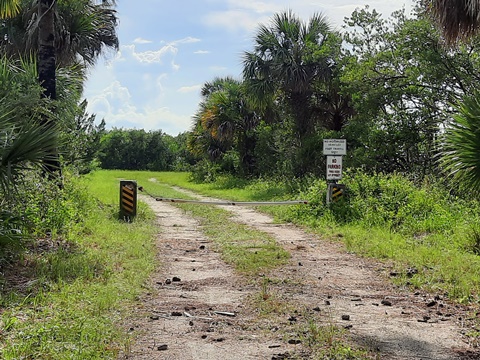 Merritt Island biking-L-Pond Road