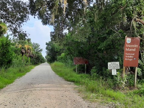 Merritt Island Biking, Shiloh Road