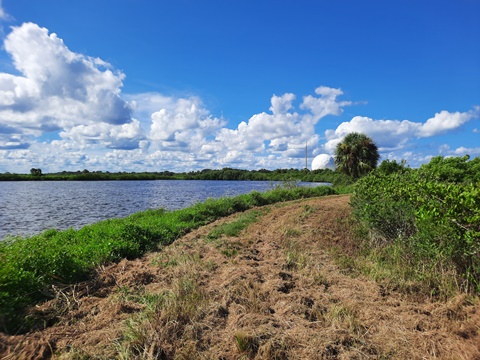 Merritt Island biking, Shiloh Road