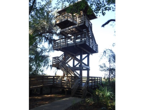 Payne's Prairie Preserve, eco-biking, visitor center