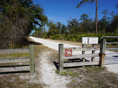 Seminole State Forest, eco-biking