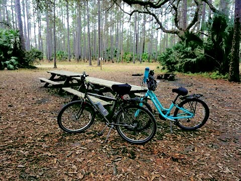 Seminole State Forest, eco-biking