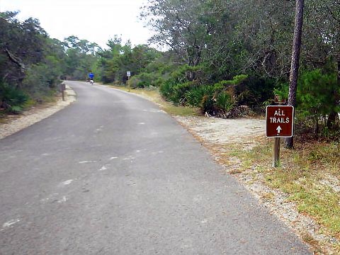 Topsail Hill Preserve State Park, Santa Rosa Beach, Florida eco-biking and hiking