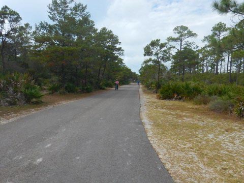 Topsail Hill Preserve State Park, Santa Rosa Beach, Florida eco-biking and hiking