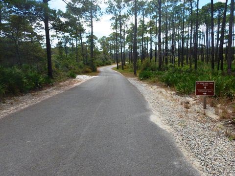 Topsail Hill Preserve State Park, Santa Rosa Beach, Florida eco-biking and hiking