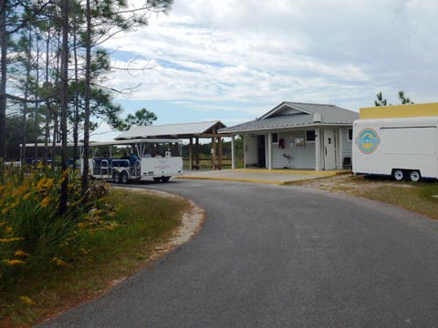 Topsail Hill Preserve State Park, Santa Rosa Beach, Florida eco-biking and hiking