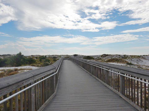 Topsail Hill Preserve State Park, Santa Rosa Beach, Florida eco-biking and hiking